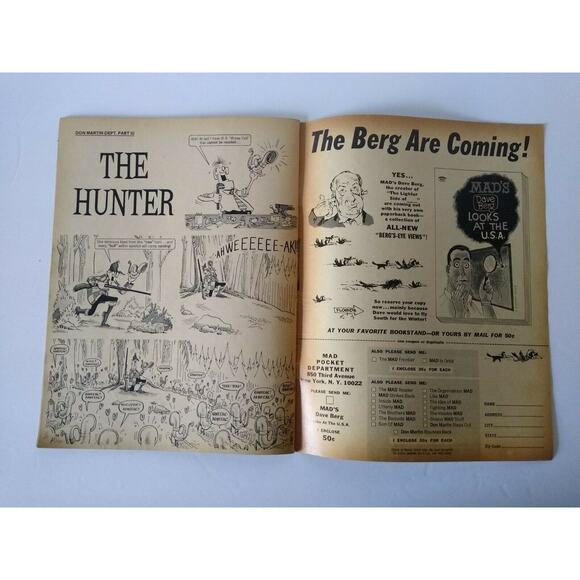 MAD Magazine March 1964 Issue No 85 Annie Get Your Gun Hazel TV Show Ghouls - Picture 8 of 9